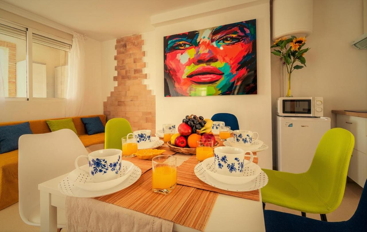 Penthouse Duplex In A 4 Floors Spanish House -8 Min To Center By Metro Valência Exterior foto
