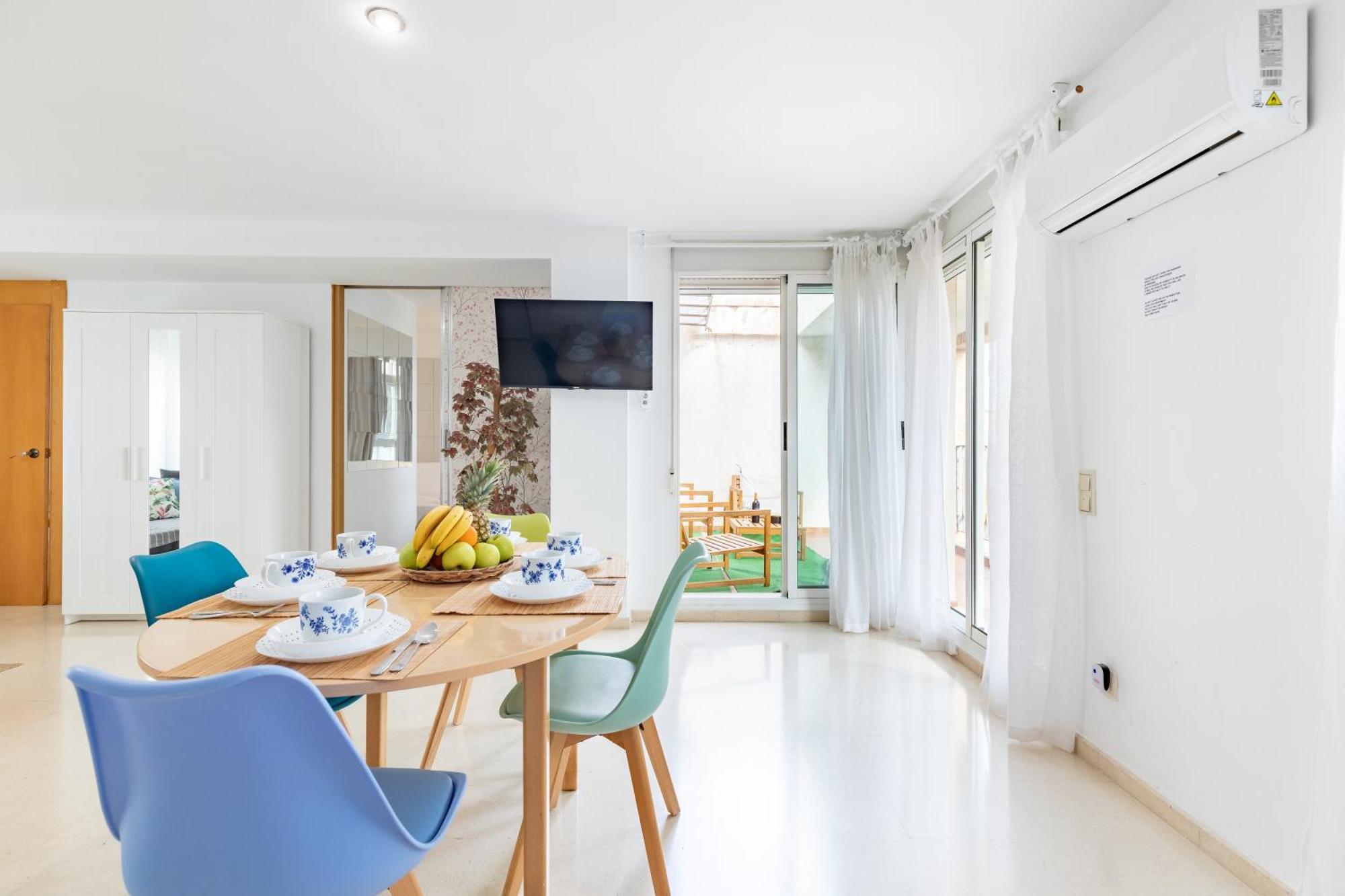 Penthouse Duplex In A 4 Floors Spanish House -8 Min To Center By Metro Valência Exterior foto